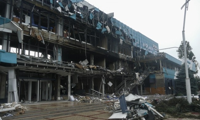 Голяма група руски военни дронове навлезе в устието на река