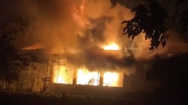 Северна Гърция гори съобщават наши читатели от Александропули и Комотини