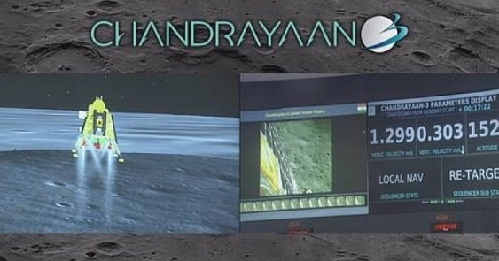 Индийският луноход който кацна на Луната на 23 август със