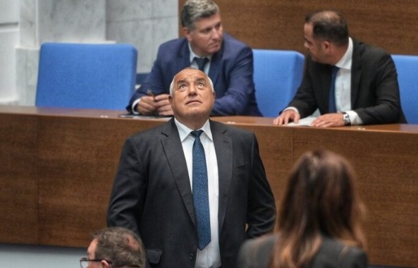 Лидерът на ГЕРБ Бойко Борисов намеси името на министъра на