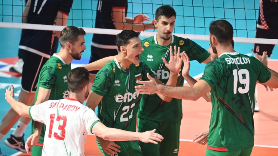 България се класира предсрочно за осминафинал на европейското първенство по