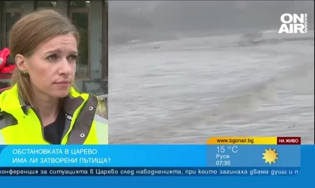 Пътят Царево Синеморец остава затворен след пороите и наводненията Има