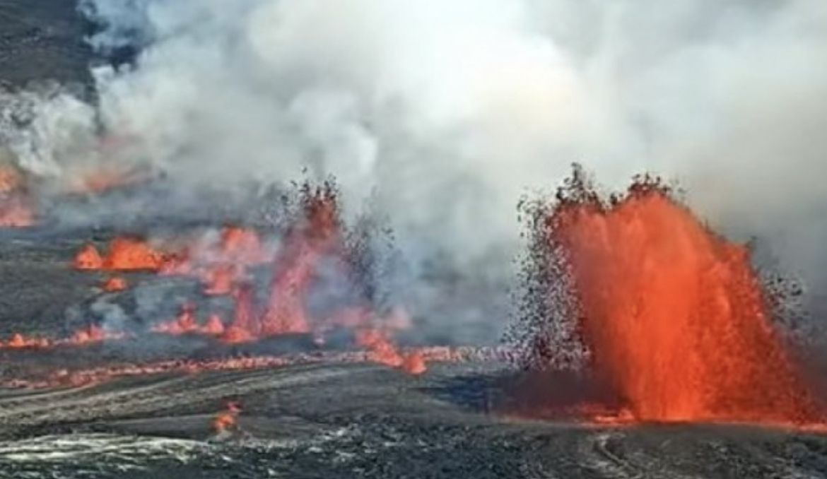 Килауеа един от най активните вулкани в света започна вчера да