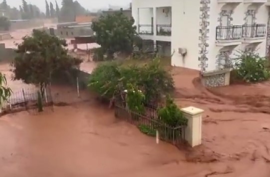 Хиляди жители на районите в Либия които бяха опустошени от