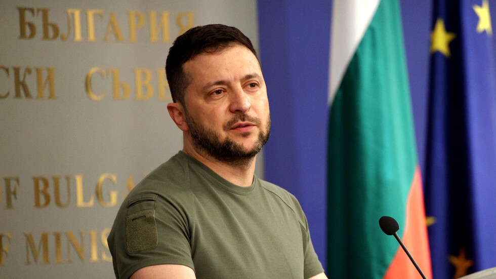 Украинският президент Володимир Зеленски благодари за решението на България да