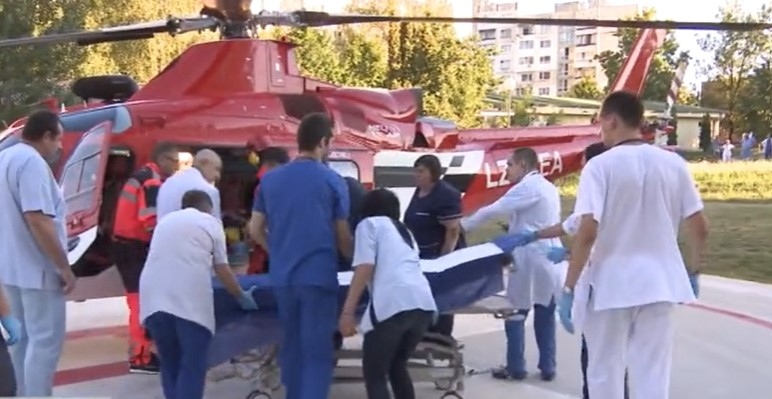 Стъпка към медицинската помощ по въздух По късно през деня ще