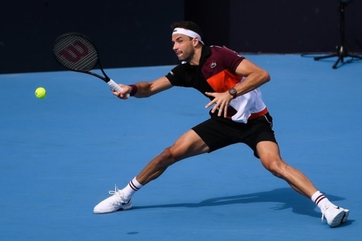 Григор Димитров победи Карен Хачанов с 7 6 6 4 в мач