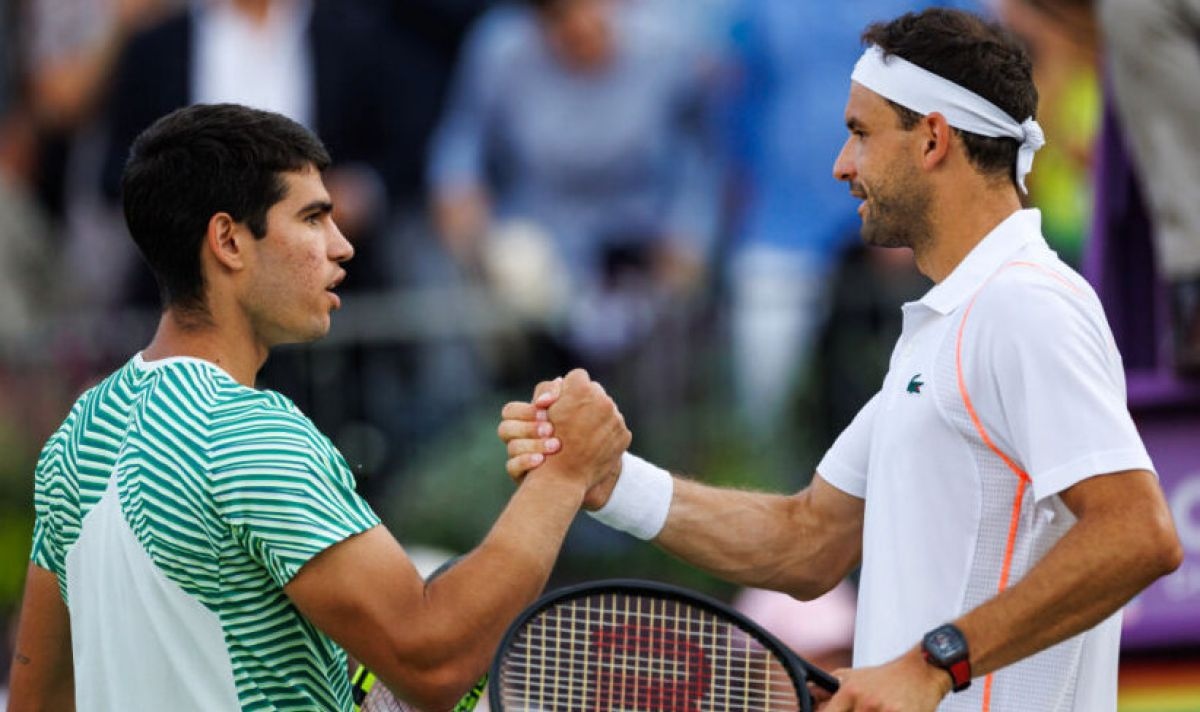 Единственият българин в тенис елита Григор Димитров и двукратният шампион