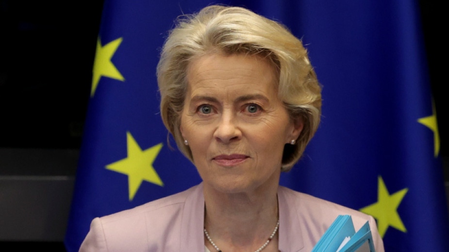 Председателят на Европейската комисия Урсула фон дер Лайен и председателят