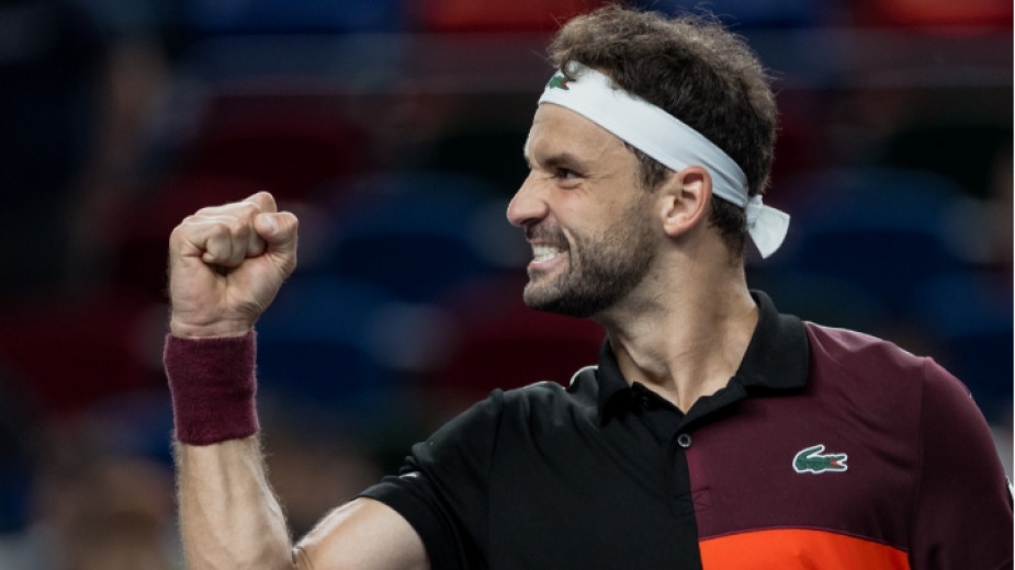 Първата ракета на България Григор Димитров изкачи три места в