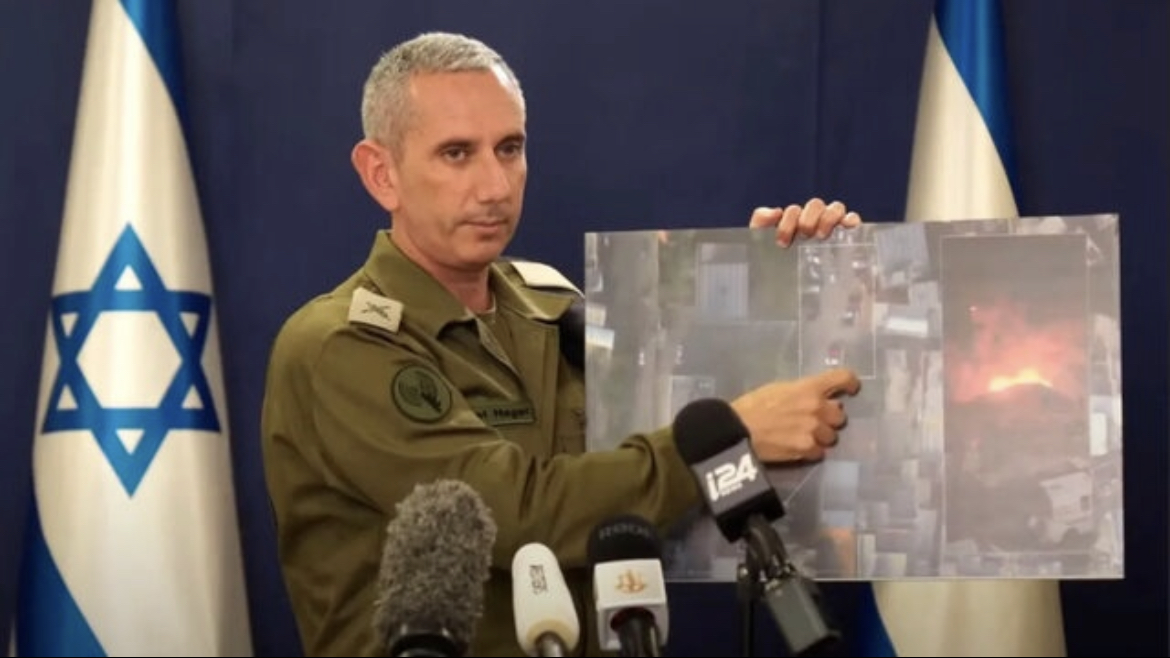 Израел публикува предполагаеми доказателства че не негова ракета а палестинска