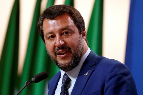 Италианският вицепремиер Матео Салвини осъди думите на турския президент Реджеп