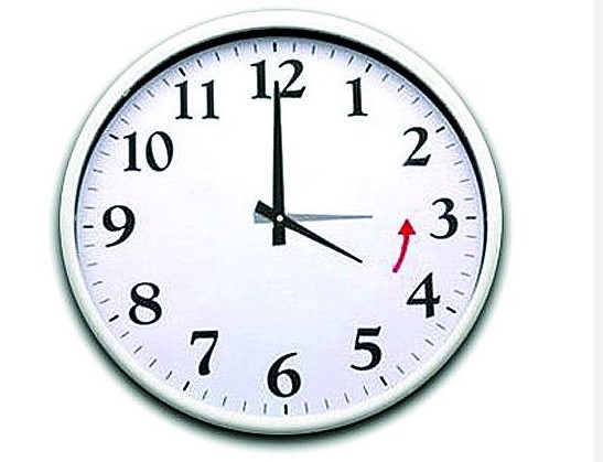 В събота срещу неделя 29 октомври в 4 00 ч