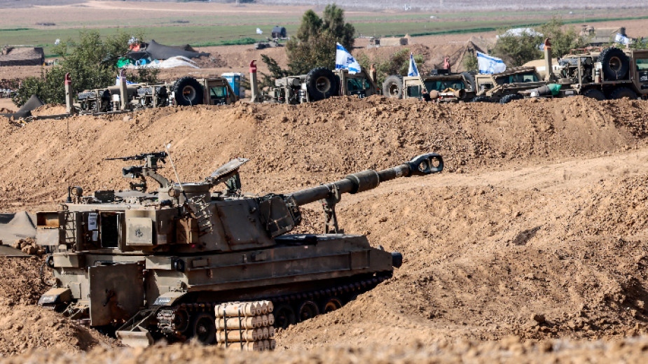 Израелски танкове влязоха в Газа като част от подготовката за