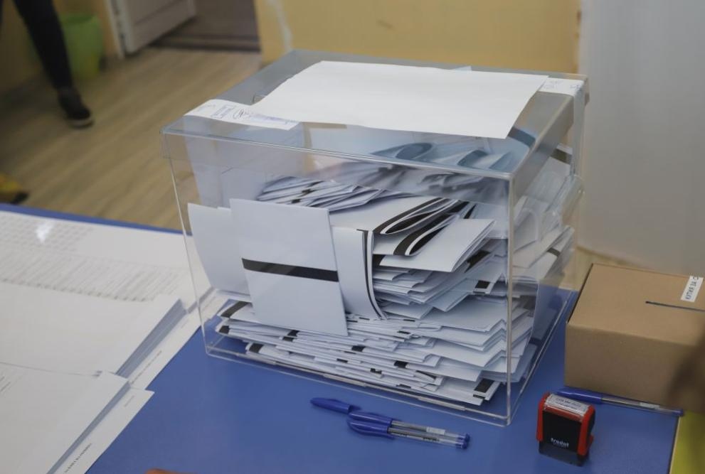 Централната избирателна комисия публикува междинни резултати от местните избори произведени