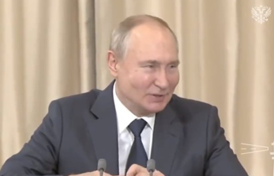 Видео с участието на руския президент Владимир Путин от Казахстан