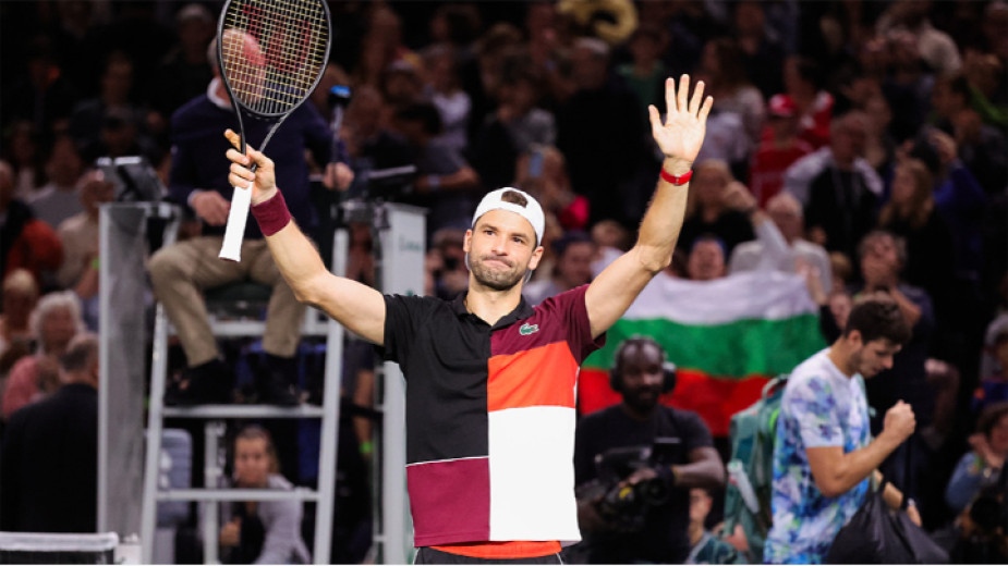 Най успешният български тенисист в историята Григор Димитров е заявил участие