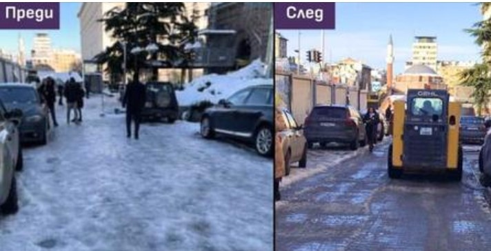 Софийските снегопочистващи фирми са глобени със 120 000 лева съобщи