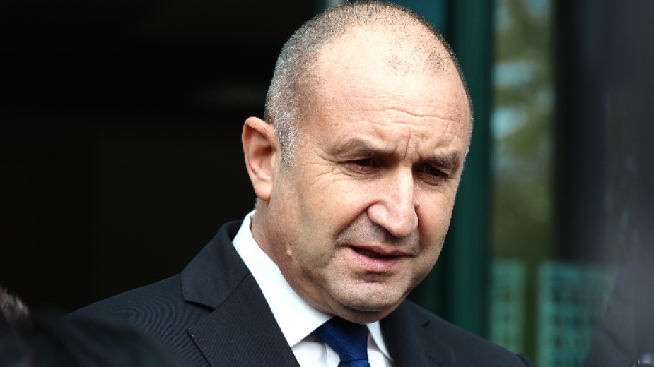 Президентът Румен Радев който ръководи българската делегация на 28 ата годишна