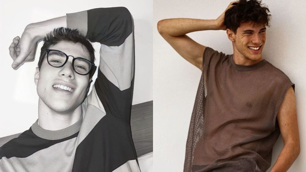 Откакто се окичва с титлата си красавецът работи като модел