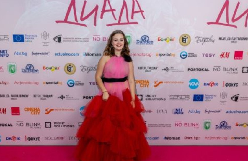 19 годишната актриса Маргарита Стойкова която изигра главната роля в новия