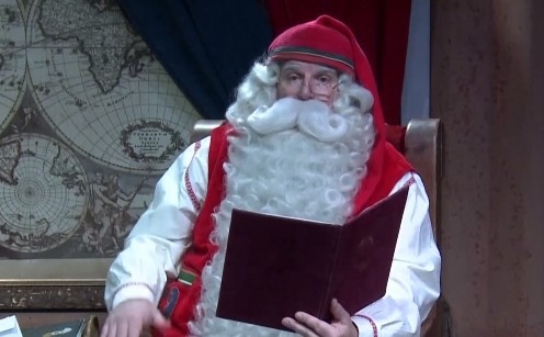 Дядо Коледа отправи специален поздрав към всички деца по света