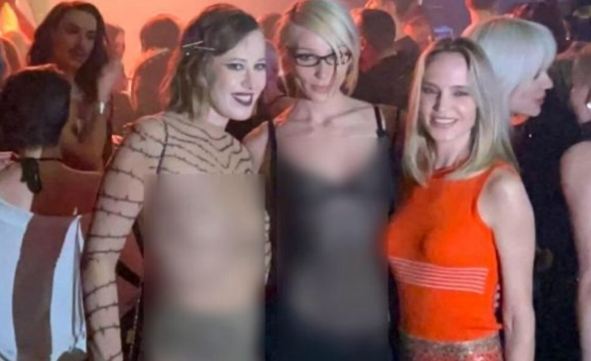 Голо нощно парти с участието на Филип Киркоров и Ксения Собчак