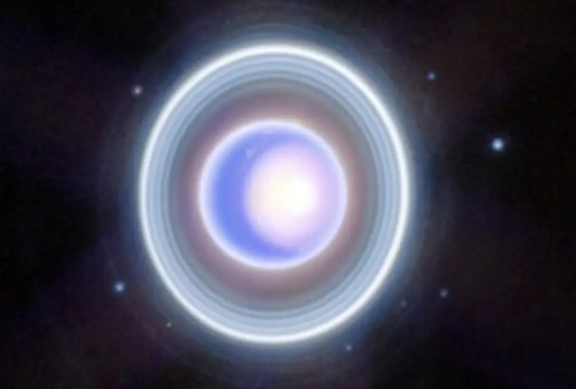 Космическият телескоп Джеймс Уеб засне Уран както и неговите пръстени