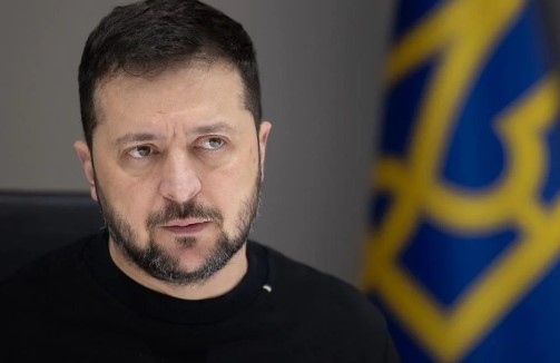 Украинският президент Володимир Зеленски пристигна в Литва за началото на