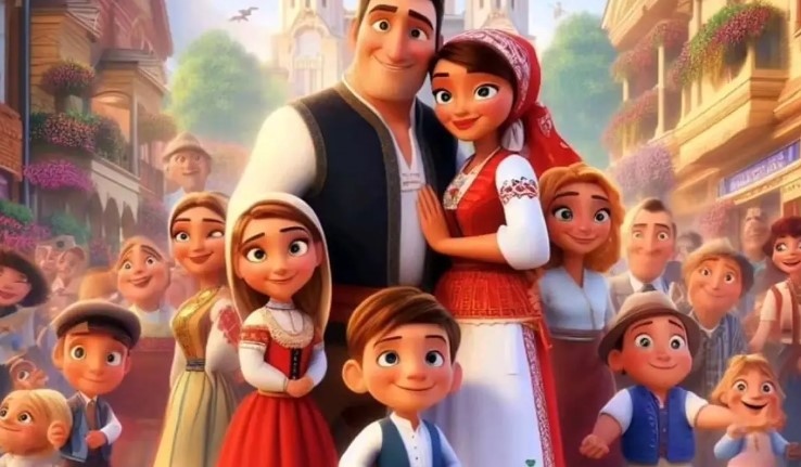 Изкуственият интелект създаде герои и героини в стил Дисни в