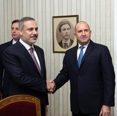 Румен Радев и Хакан Фидан отбелязаха доброто сътрудничество между България
