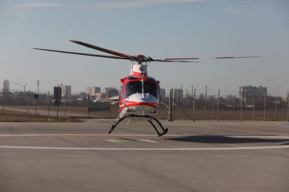 Пристигна у нас първият хеликоптер от новоизграждащата се система за