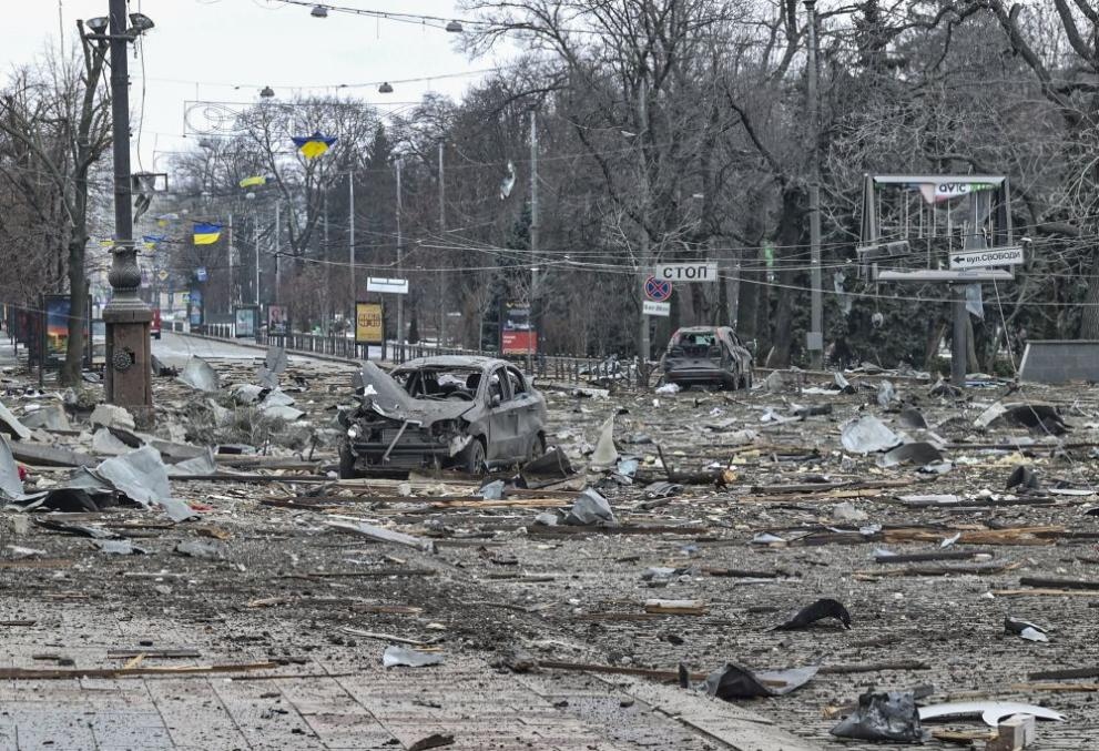 Седем мирни граждани включително три деца загинаха при руско нападение