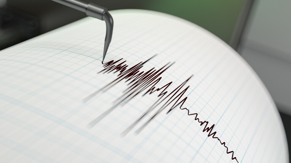 Земетресение с магнитуд 5,8 беше регистрирано днес по границата между