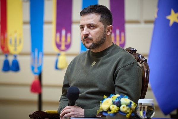 Украинският президент Володимир Зеленски заяви днес че Русия се е