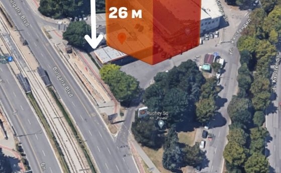Спаси София против строежа на 26-метров блок на бул. България