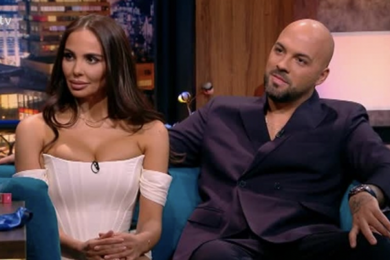 Вратарят на Левски Николай Михайлов и неговата половинка Николета Лозанова