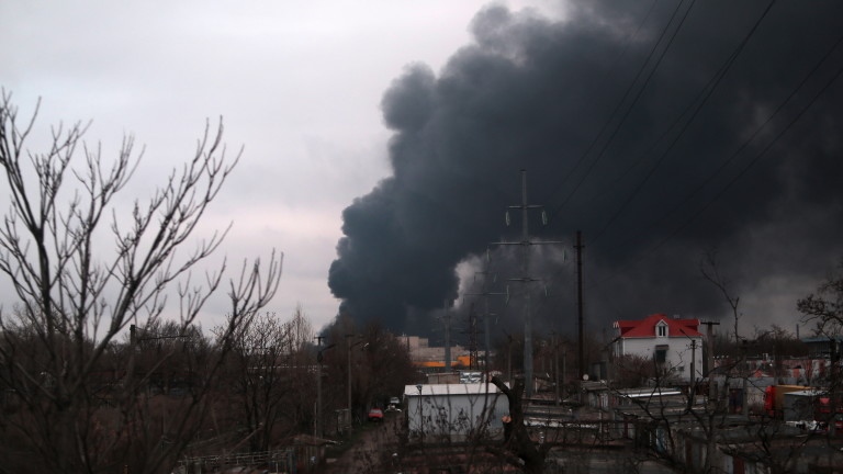 Украинският черноморски град Одеса отново е атакуван с дронове Сирените