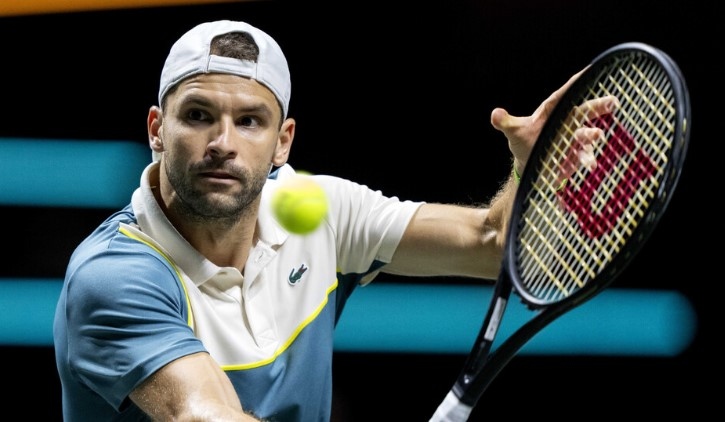 Най добрият български тенисист Григор Димитров отпадна в четвъртия кръг на