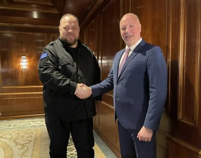 Председателят на Народното събрание Росен Желязков се срещна с украинския