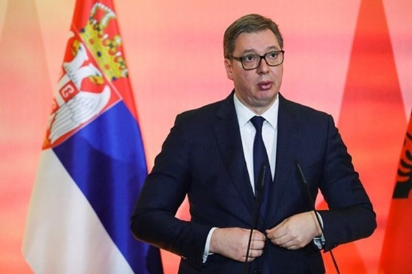 Сръбският президент Александър Вучич поздрави президента на Руската федерация Владимир