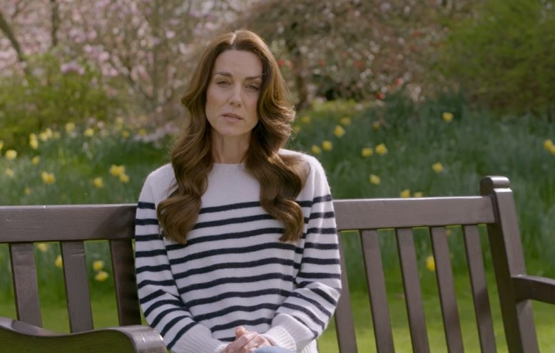 В изявление принцесата на Уелс Кейт Мидълтън обяви че е