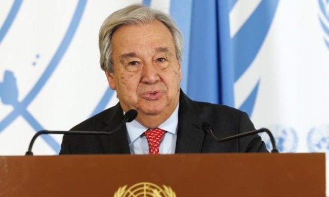 Генераният секретар на ООН Антониу Гутериш днес призова за изплащане