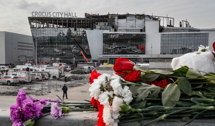 Край на издирвателните операции след атентата в концертна зала край Москва