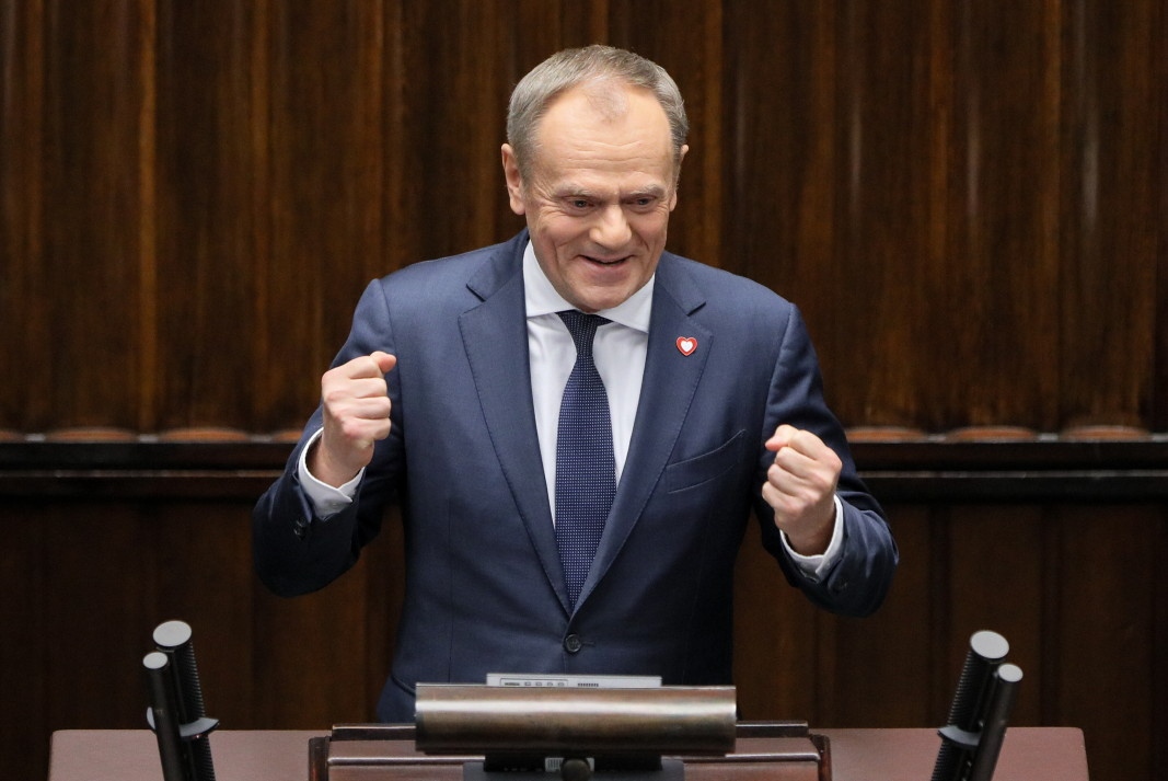 Полският премиер Доналд Туск заяви, че руското нахлуване в Украйна