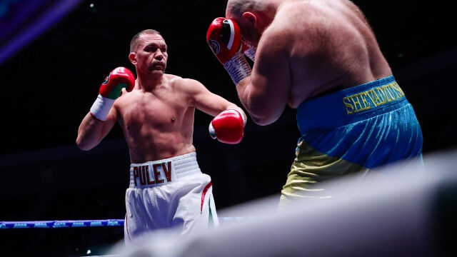 Кубрат Пулев мина безпроблемно през Игор Шевадзутский носещ прозвището Хълк