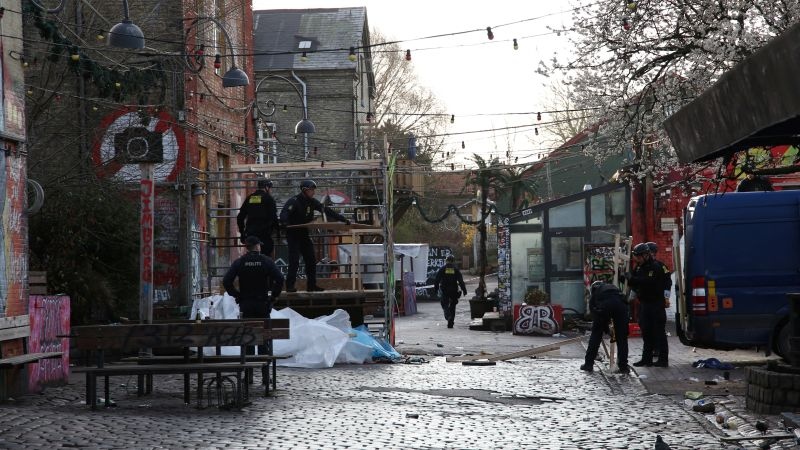 Жителите на известния хипи квартал Кристиания в Копенхаген предприеха мерки