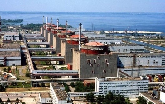 В контролираната от Русия Запорожска атомна електроцентрала в Украйна беше