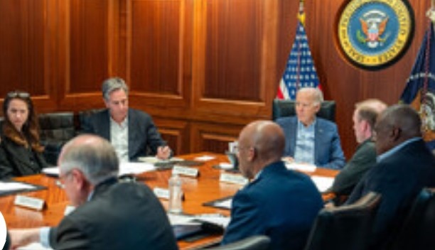 Заради нападението с ирански дронове над Израел президентът на Съединените