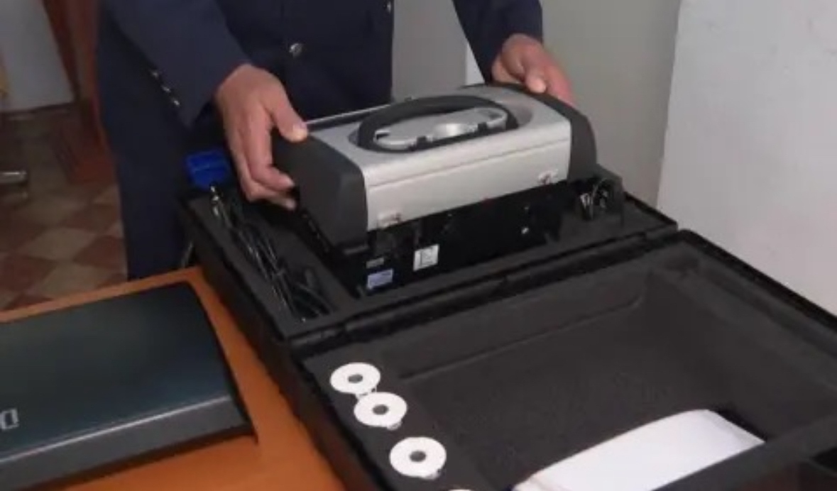 МВР Бургас вече разполага с нов уред който с голяма точност